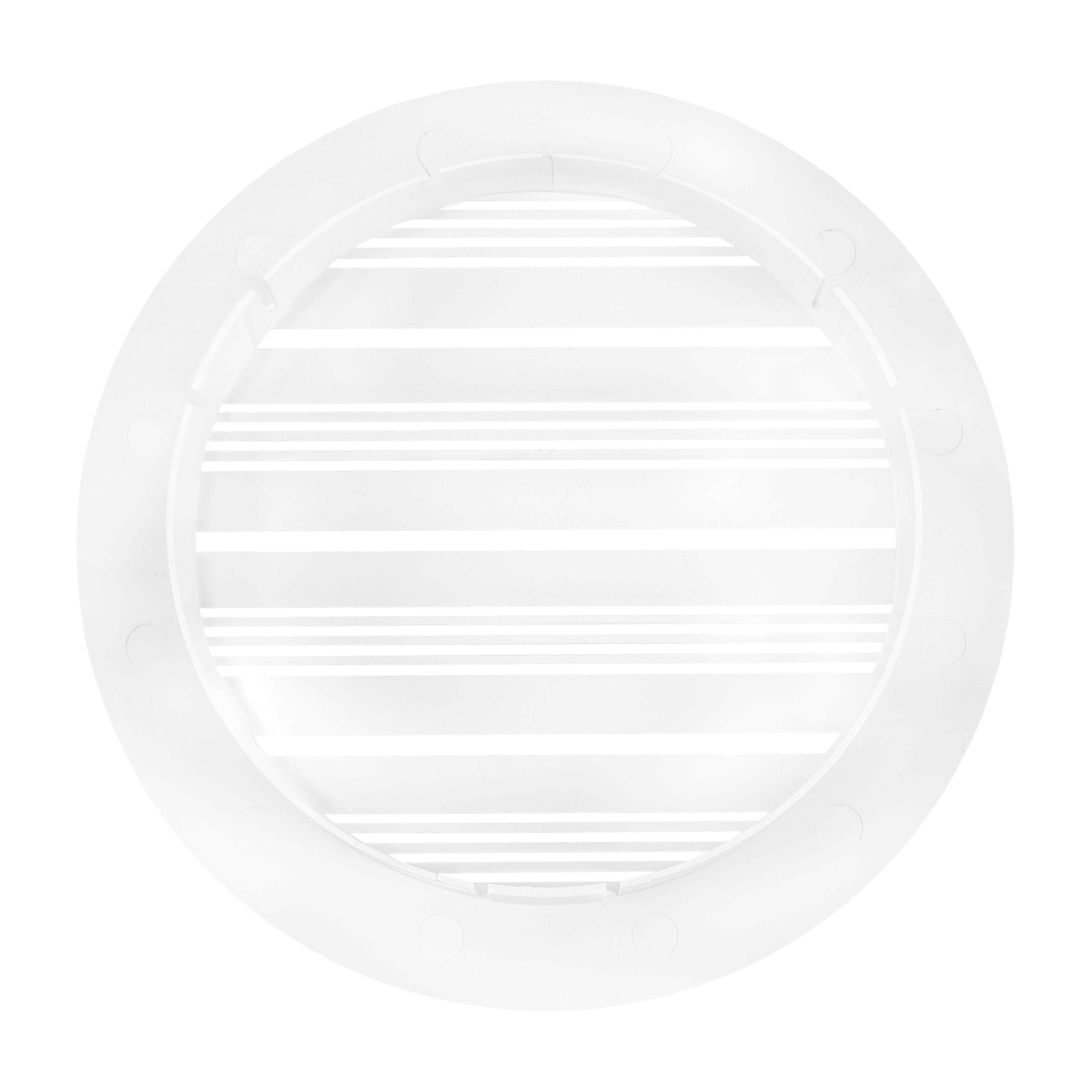 Through Wall Ventilation Kit Round Bella Vent with Brown External Vent