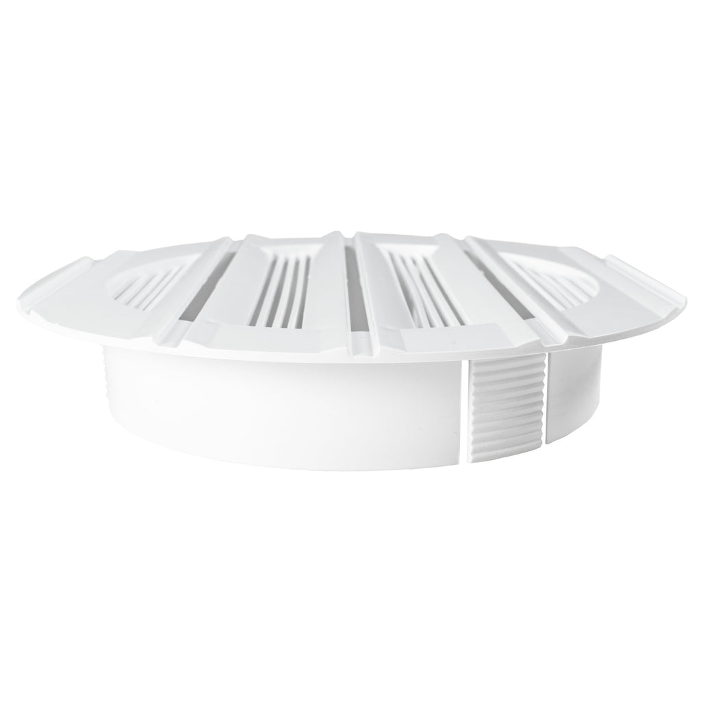 Through Wall Ventilation Kit Round Bella Vent with Graphite External Vent