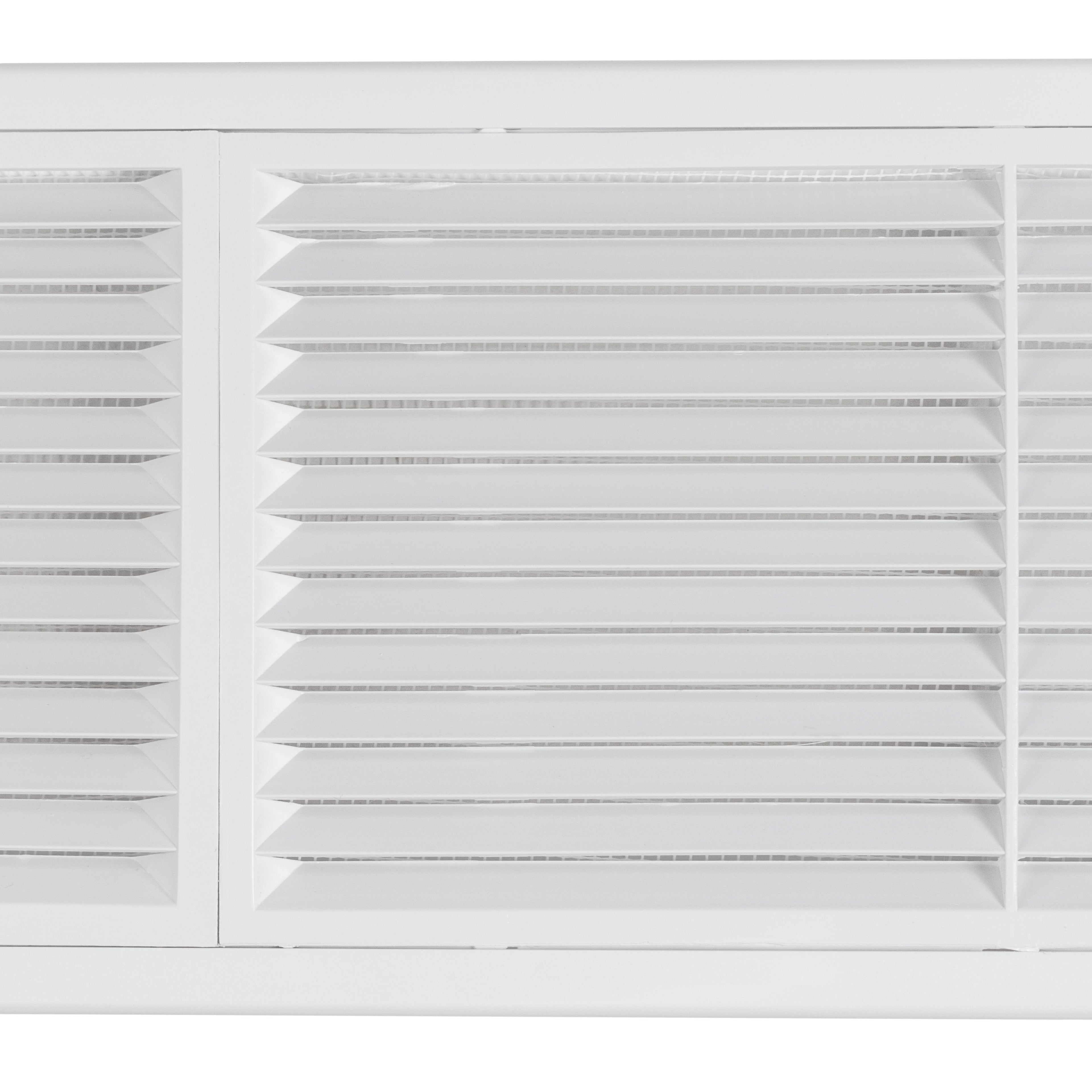 Louvre Vent D/430X110RW Classic 430mm X 110mm with Fly Screen