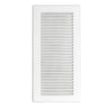 Louvre Vent White DL/90X240RW LUX With Fly Mesh