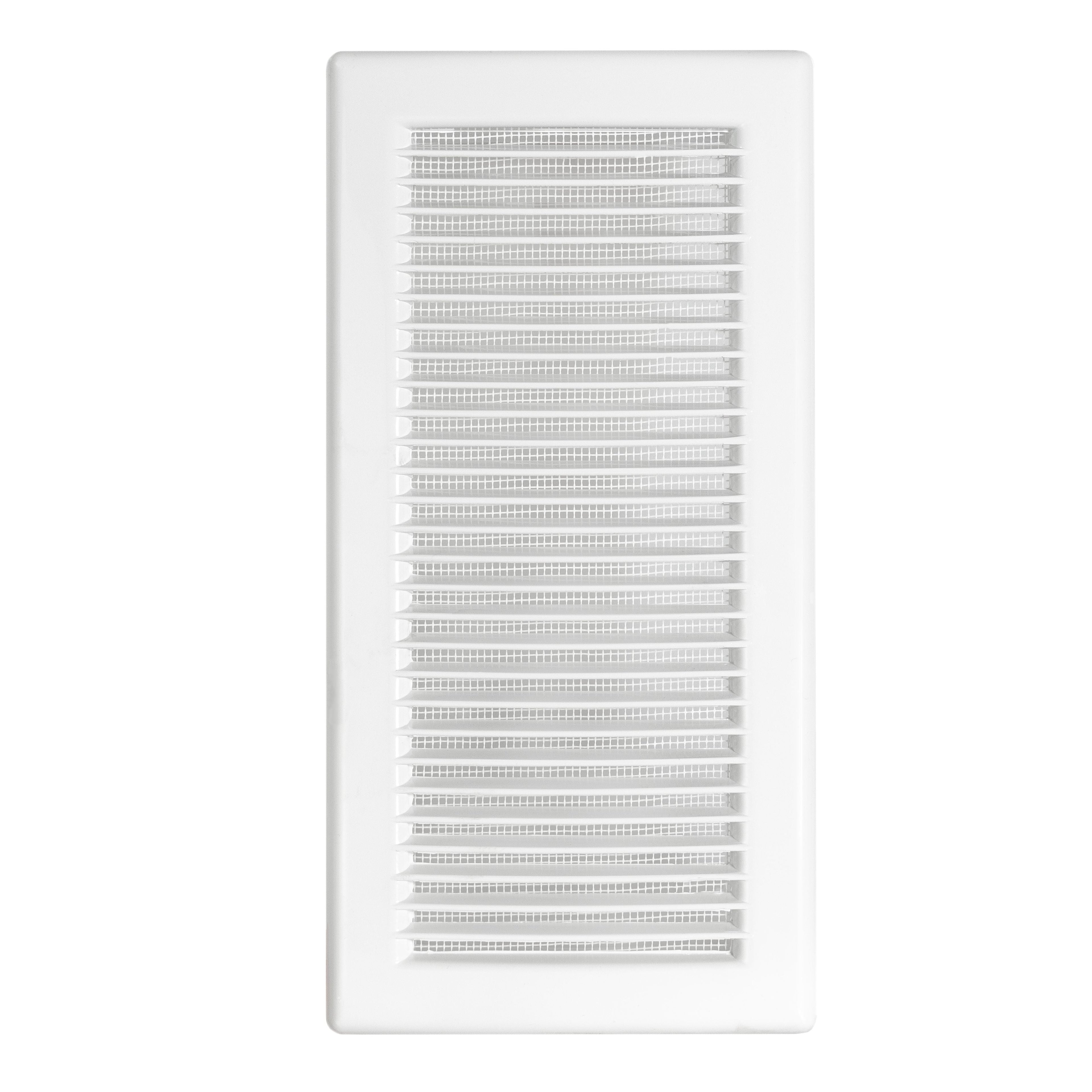 Louvre Vent White DL/90X240RW LUX With Fly Mesh