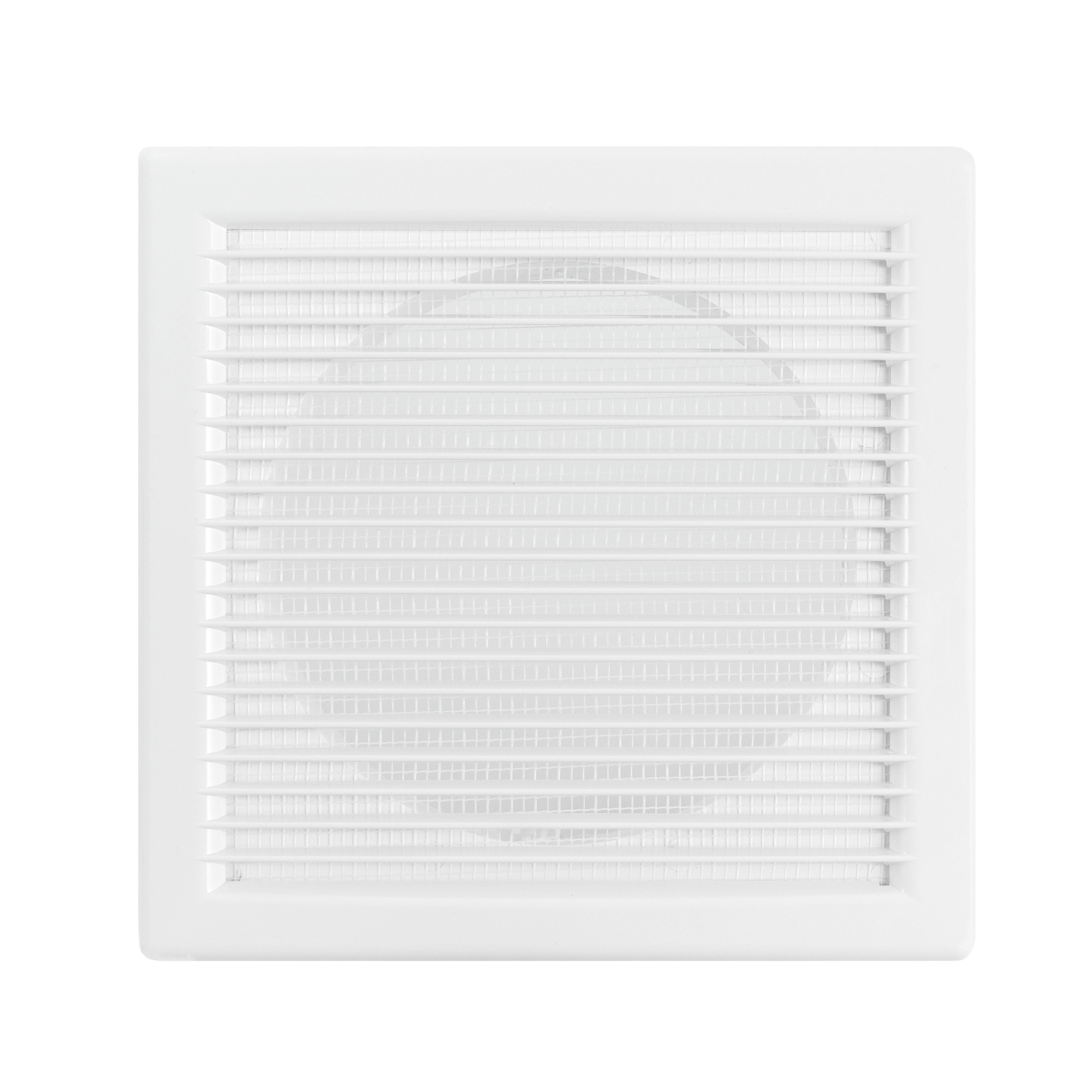 Louvre Vent White DL/100 RW LUX With Fly Mesh