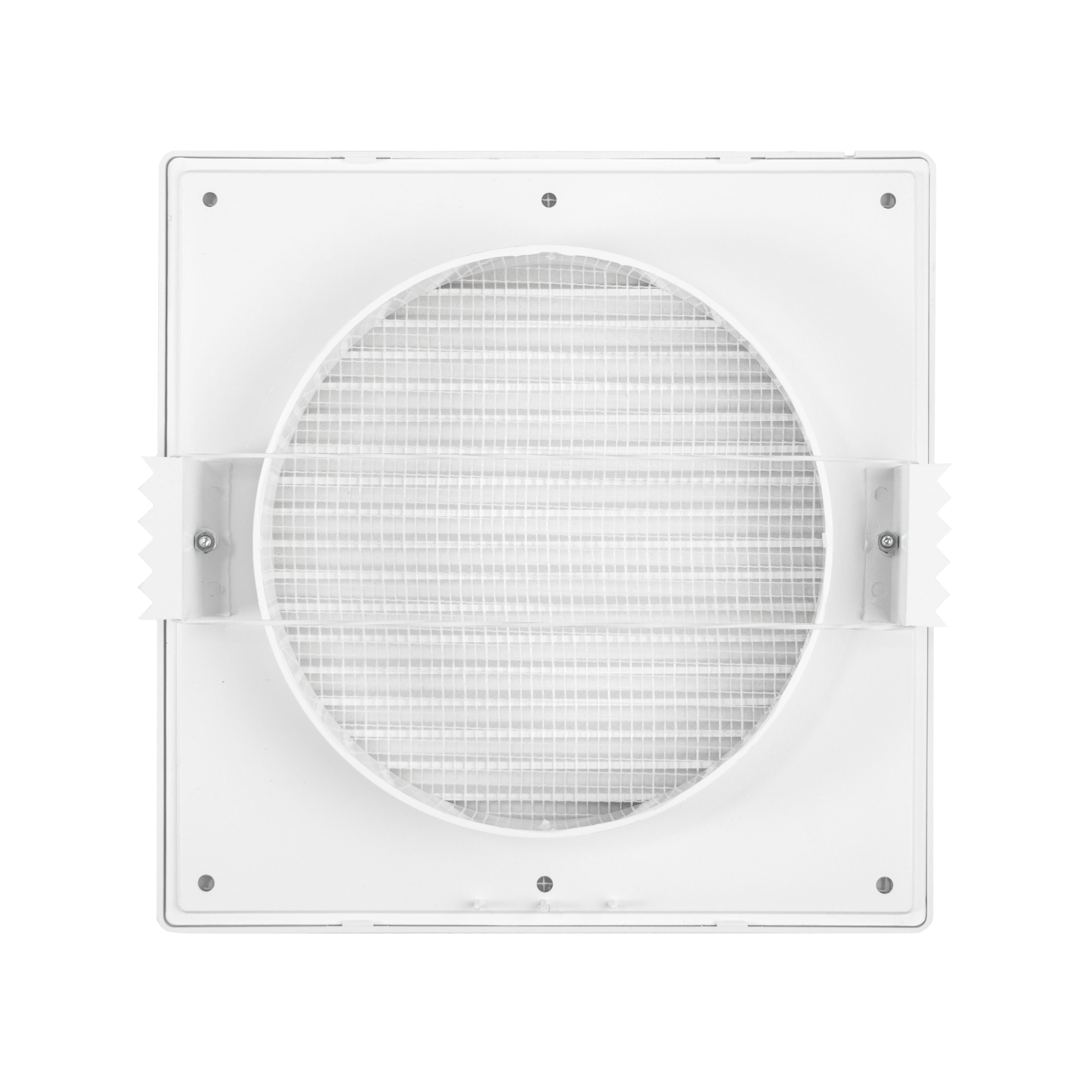 Louvre Vent White DL/150 RW LUX With Fly Mesh