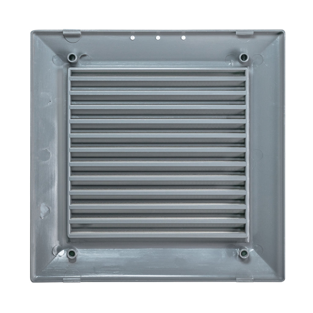 Louvre Vent Graphite Duo Smart 135G 135mm With Fly Mesh