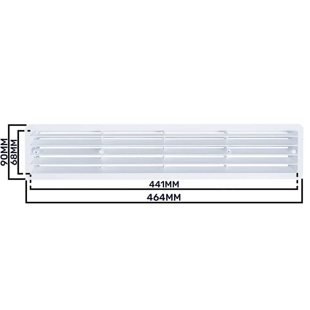 Door Louvre Vent KD 70mm—450mm