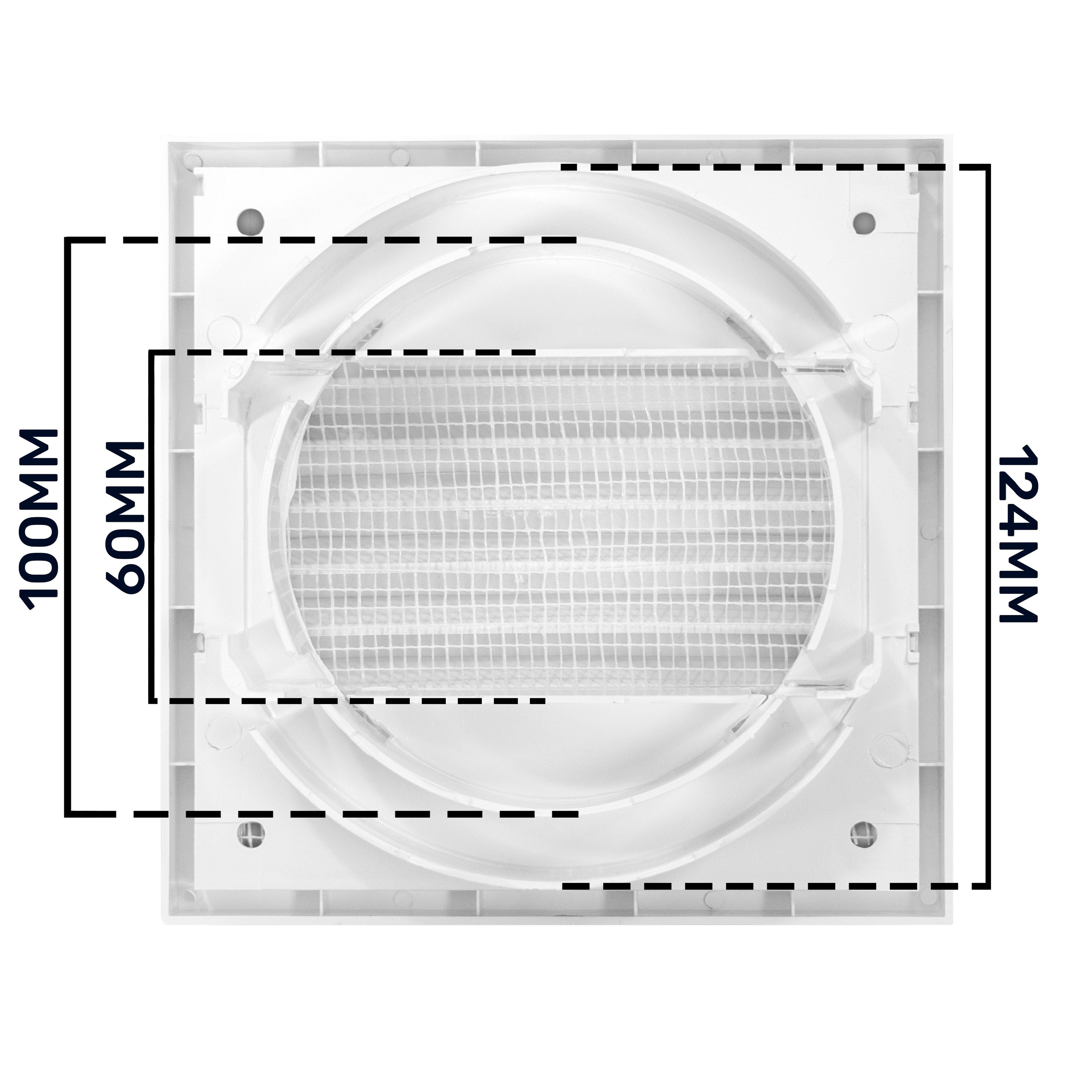 Louvre Vent KR100/125