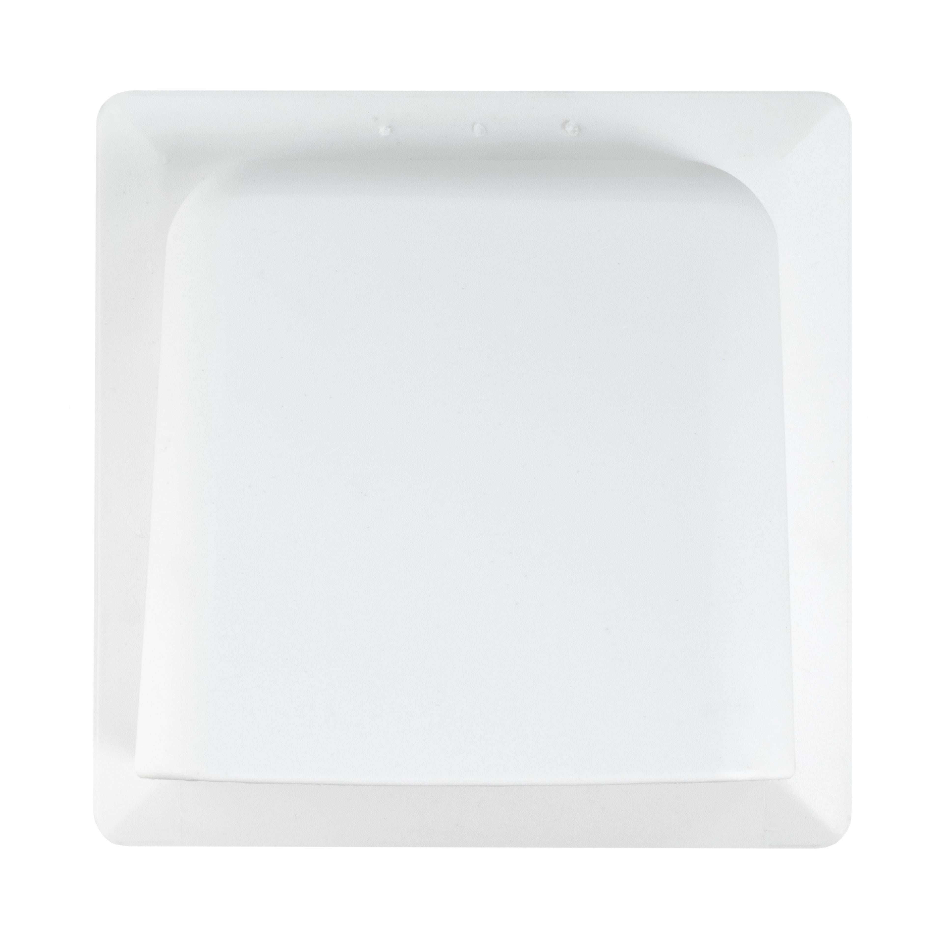 Through Wall Ventilation Kit RICO Timer and Humidistat Fan with White External Vent