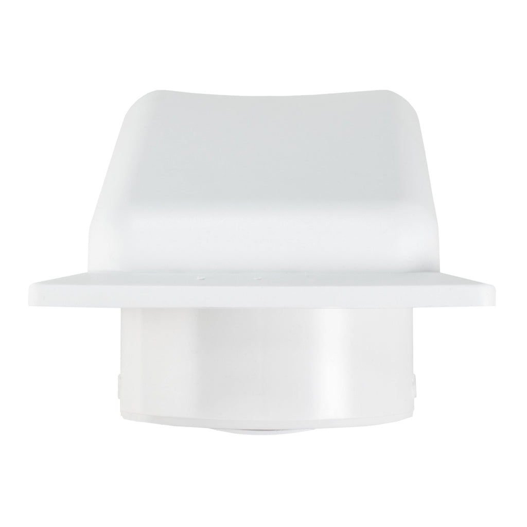 Through Wall Ventilation Kit RICO Pull-Cord Switch Fan with White External Vent