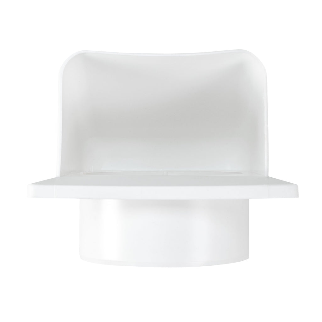 Through Wall Ventilation Kit Duo Smart DS4178 Vent with White External Vent
