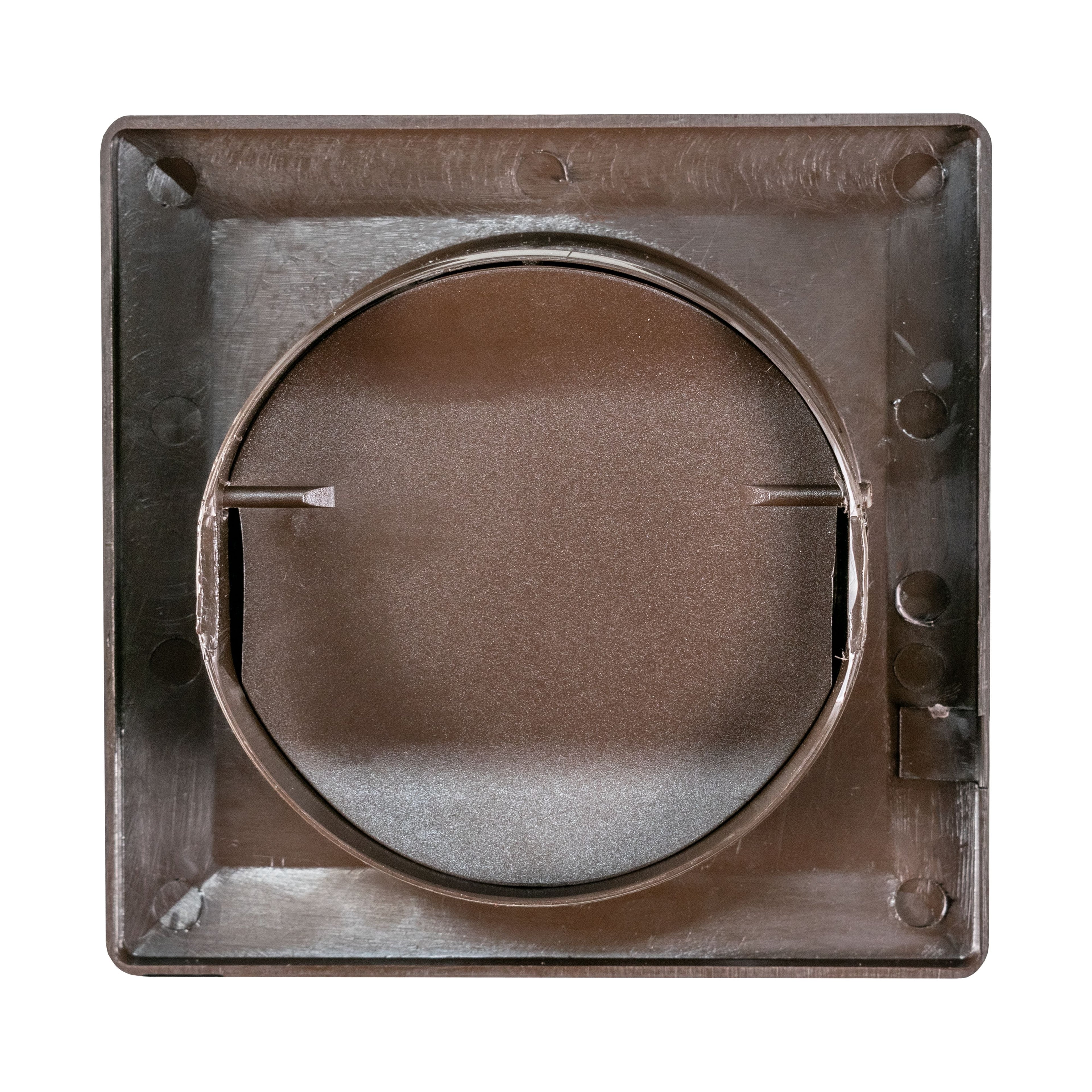 Through Wall Ventilation Kit RICO Pull-Cord Switch Fan with Brown External Vent