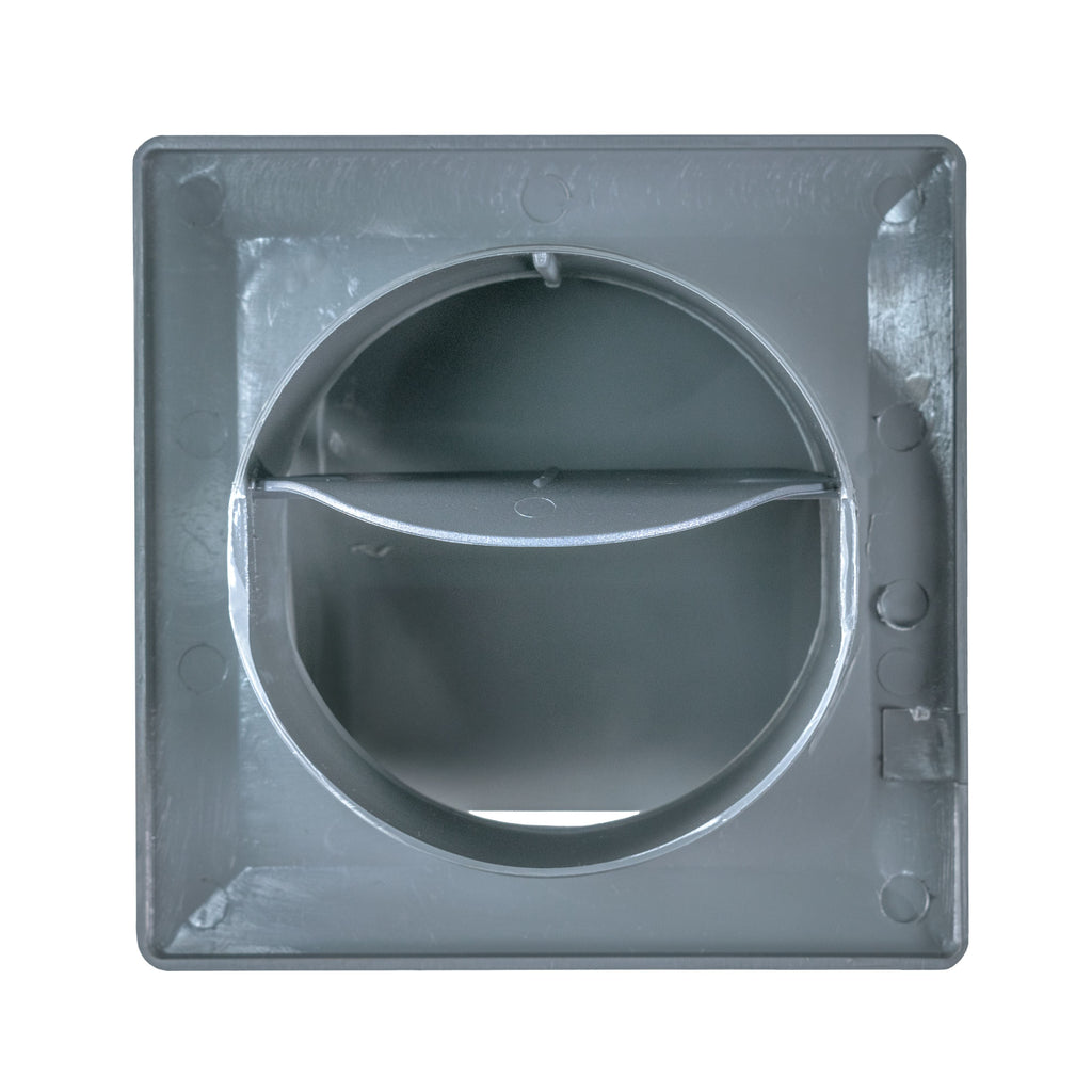 Through Wall Ventilation Kit Louvre Vent VC-KR0153 with Graphite External Vent