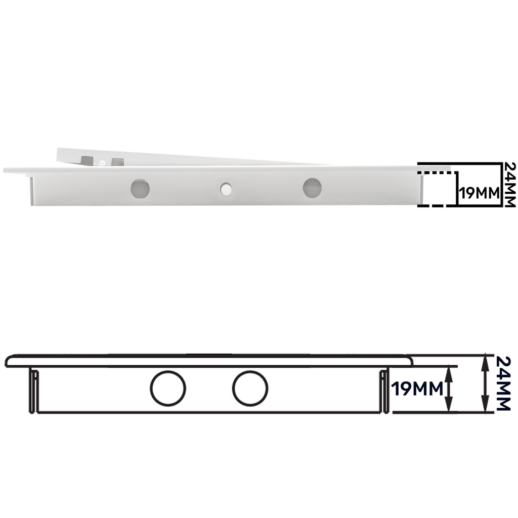 Access Panel Door PP, White 150mm x 150mm