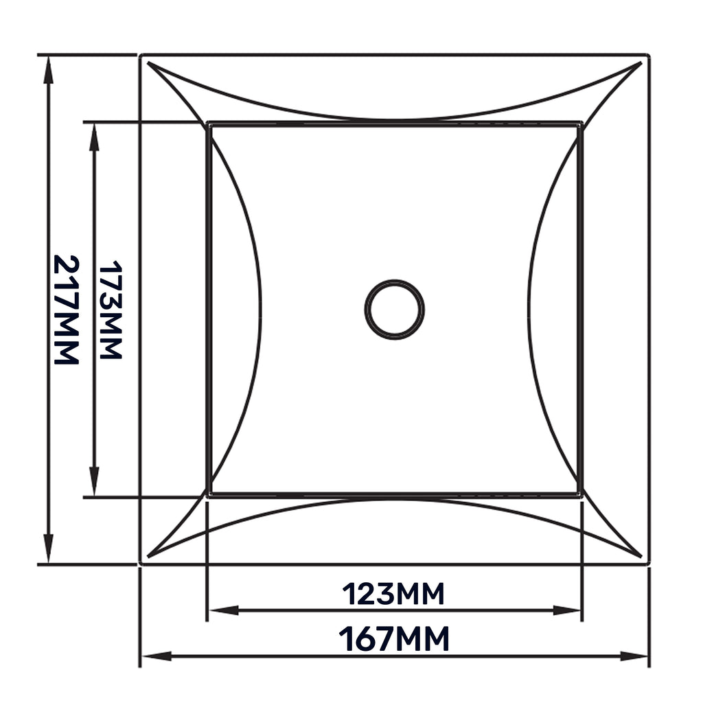 Access Panel Door PP, White 150mm x 200mm