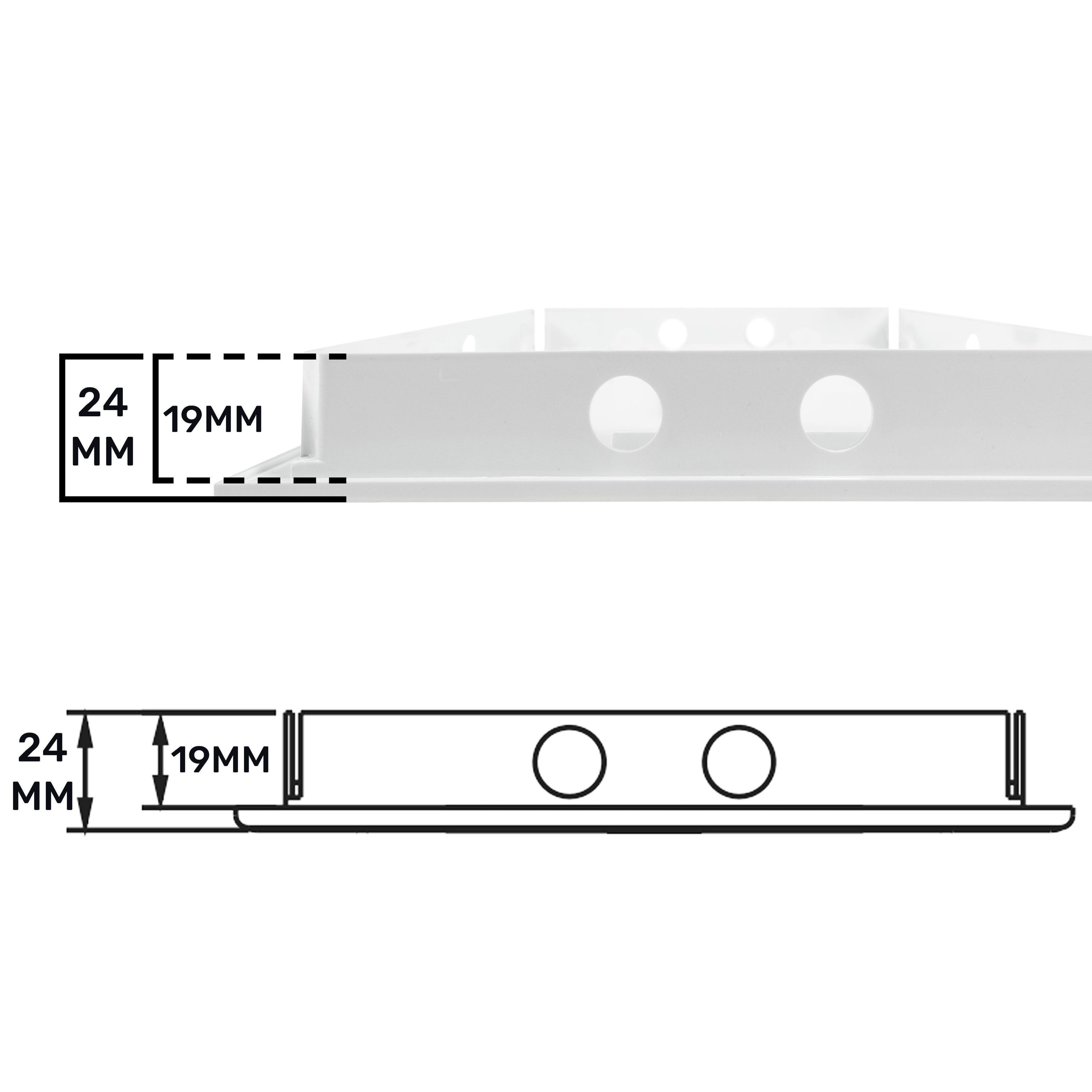 Access Panel Door PP, White 150mm x 300mm
