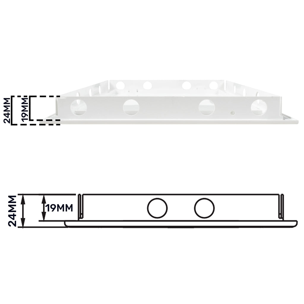 Access Panel Door PP, White 250mm x 300mm