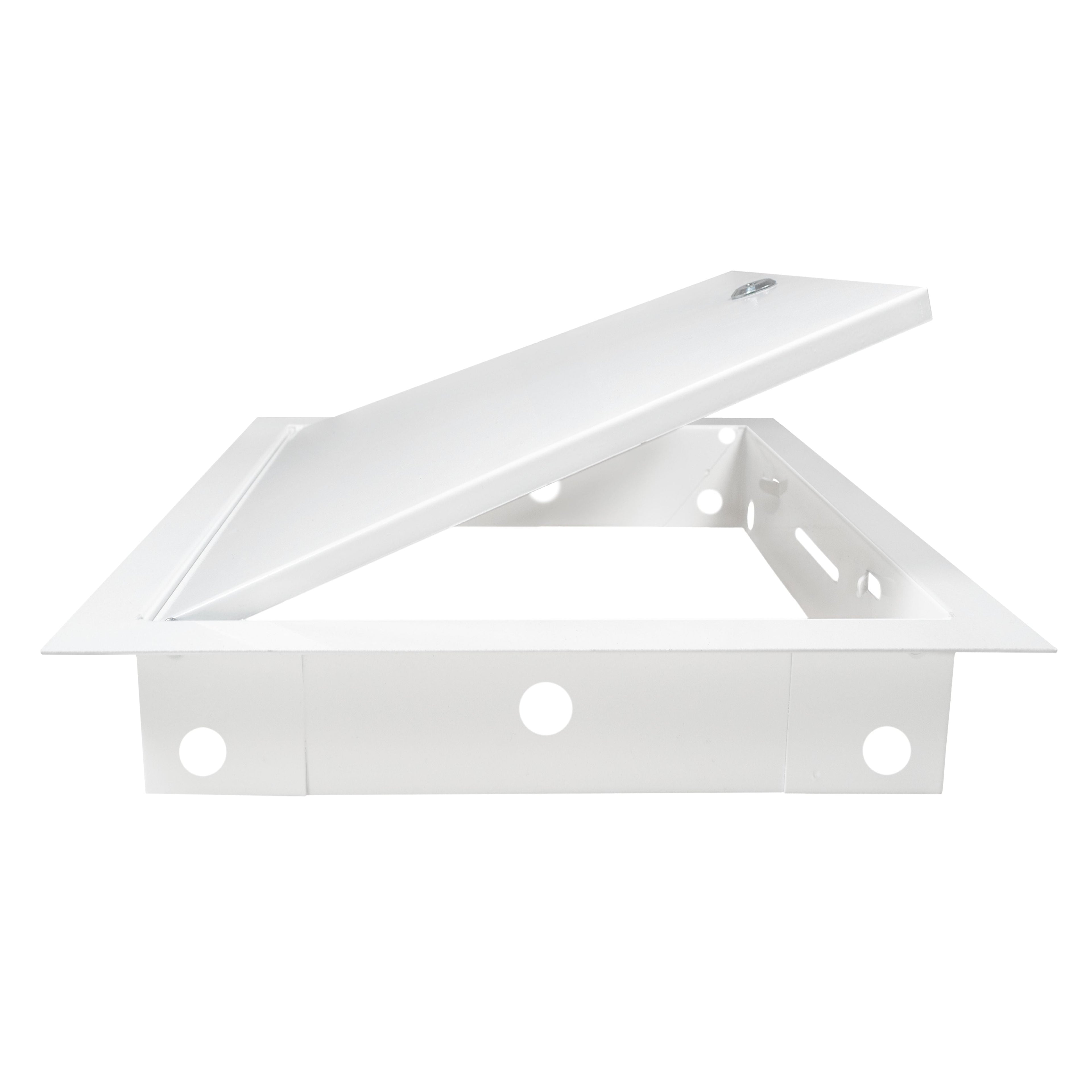Access Panel Door Metal With Lock, White 200mm x 300mm