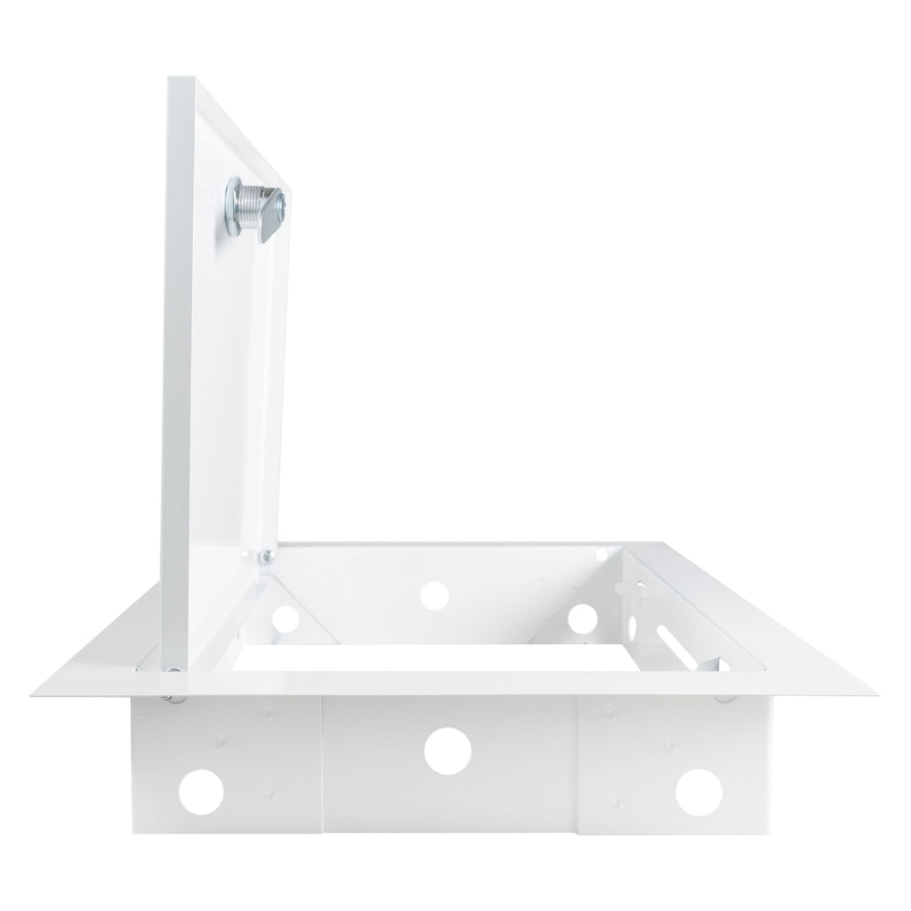 Access Panel Door Metal With Lock, White 200mm x 300mm
