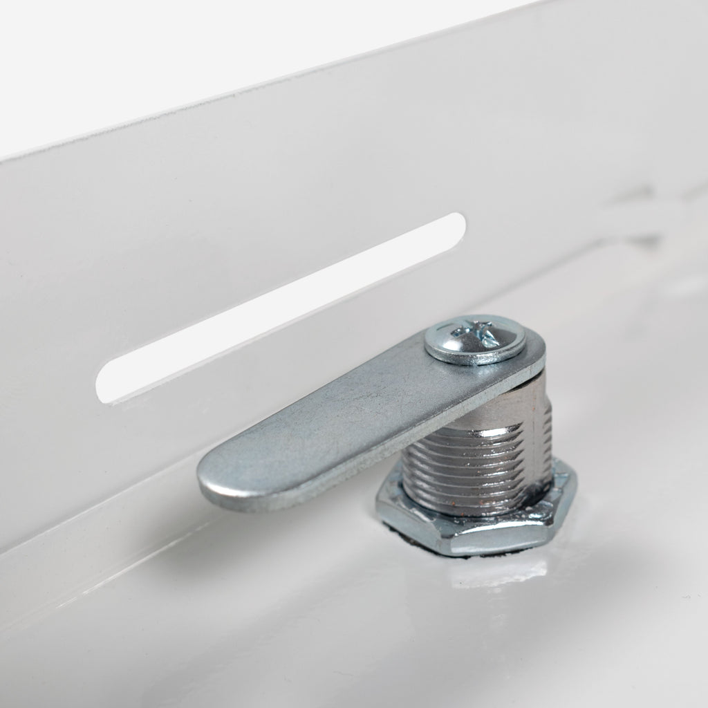 Access Panel Door Metal With Lock, White 400mm x 400mm