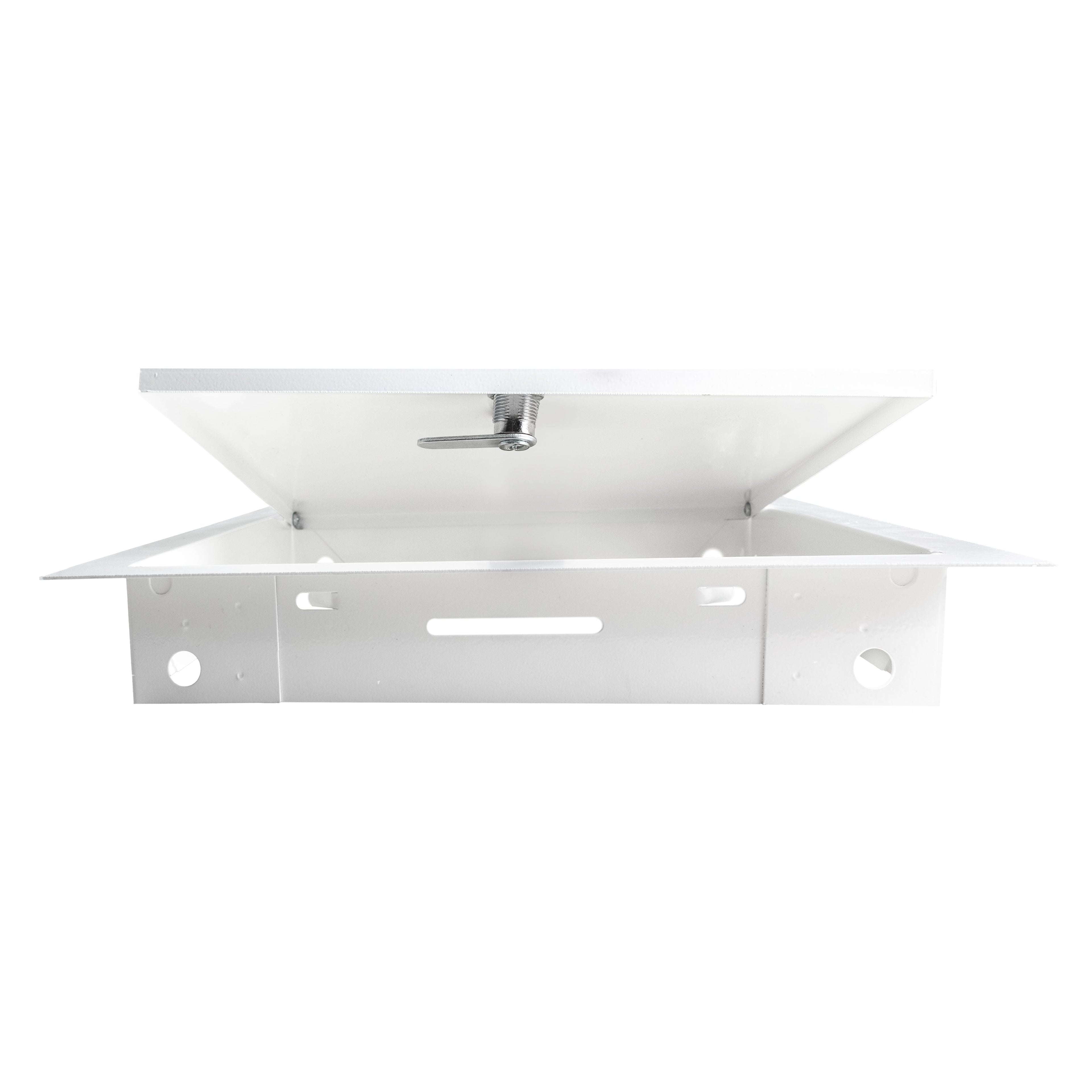 Access Panel Door Metal With Lock, White 300mm x 300mm