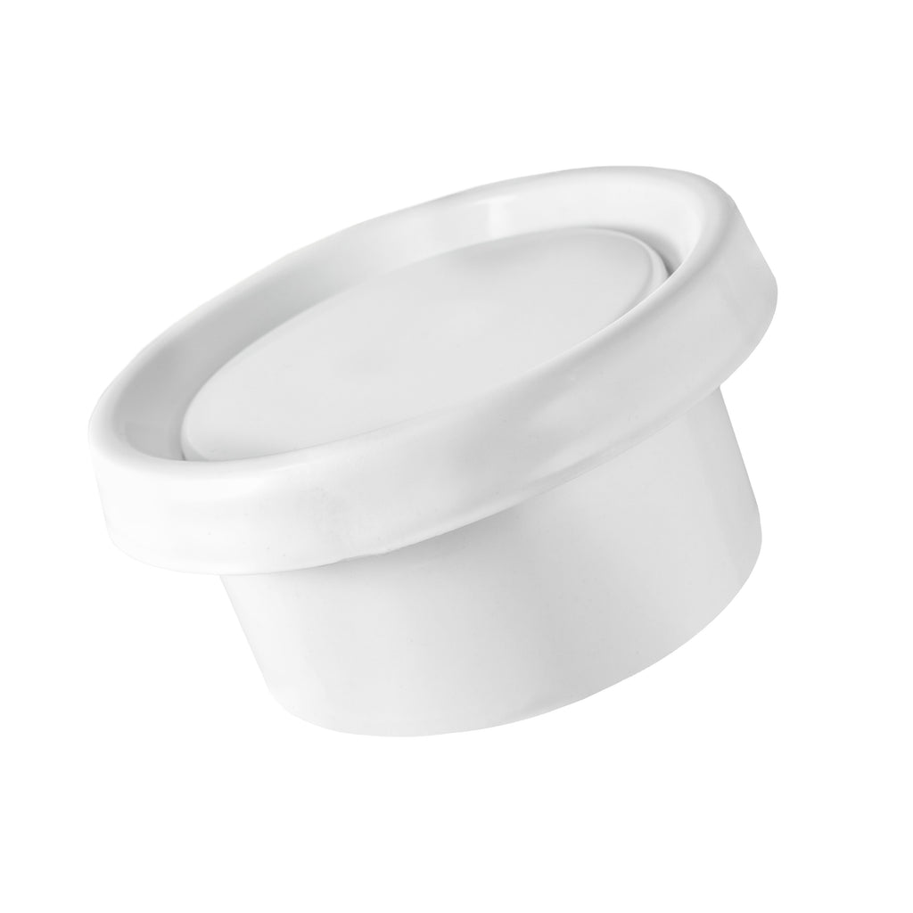 White ABS Extract Ceiling Valve 125mm
