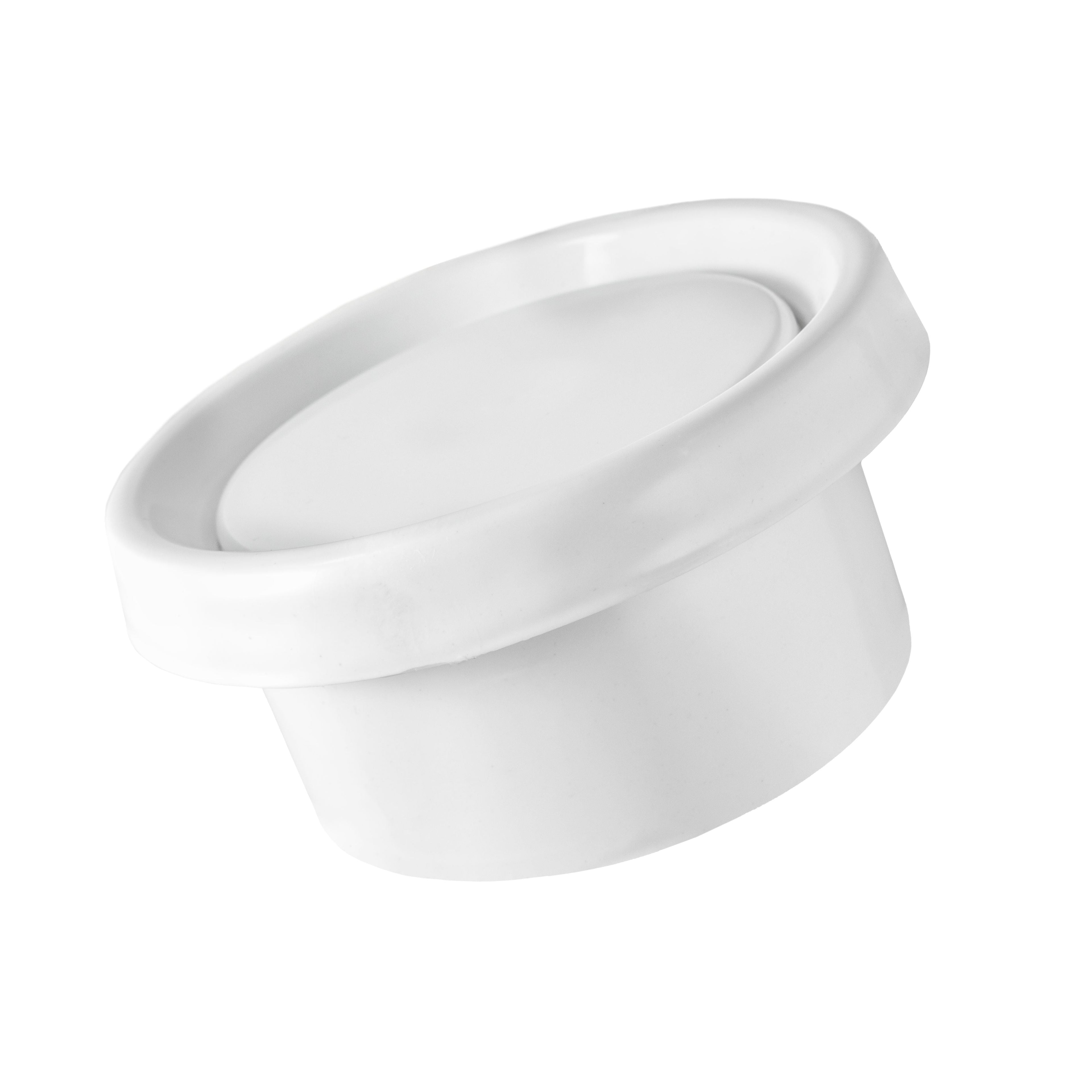 White ABS Extract Ceiling Valve 125mm