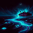 Vaadhoo Island Glow Canvas