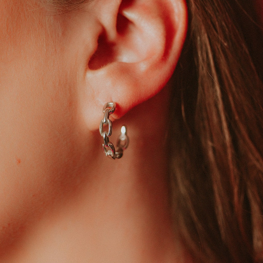 Chained Up Chain Earrings