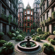Victorian Oasis Glasgow Canvas