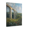 Millau Viaduct Impressionist Canvas