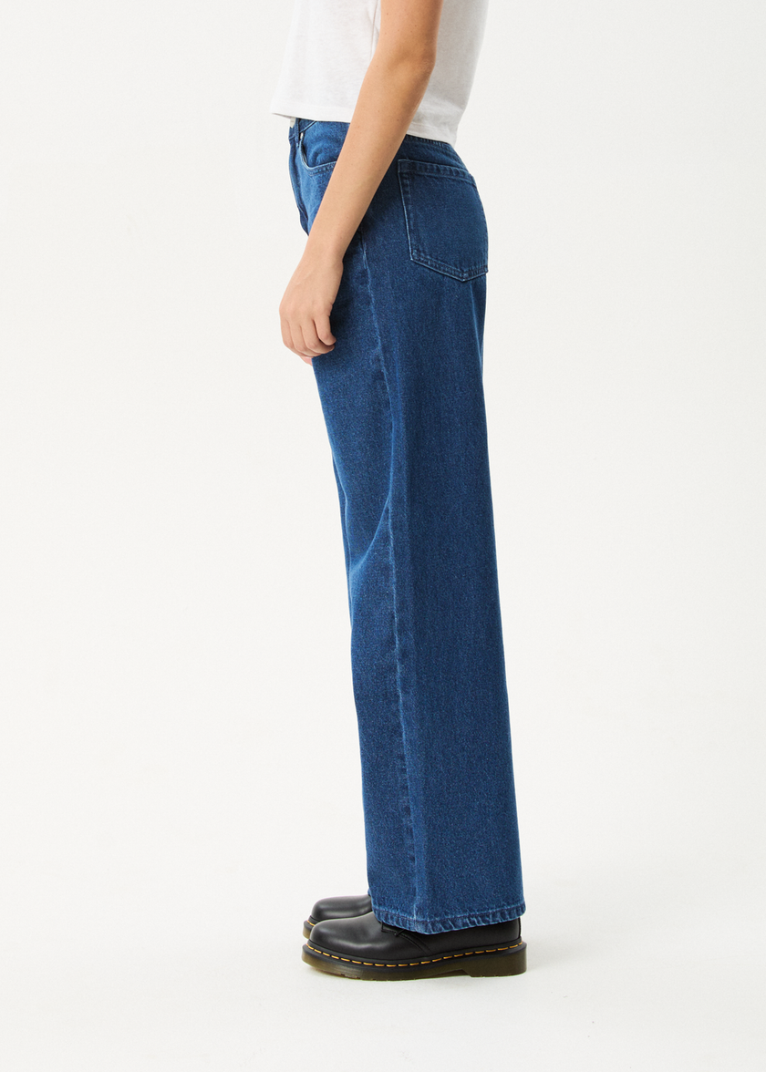 Afends Bella – Baggy Jeans mit weitem Bein