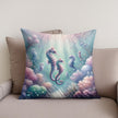 Seahorse Reef Cotton Cushion