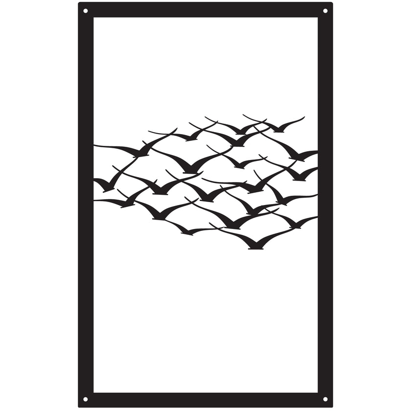 Flock of Birds, SunCatcher Acrylic Wall Art Design