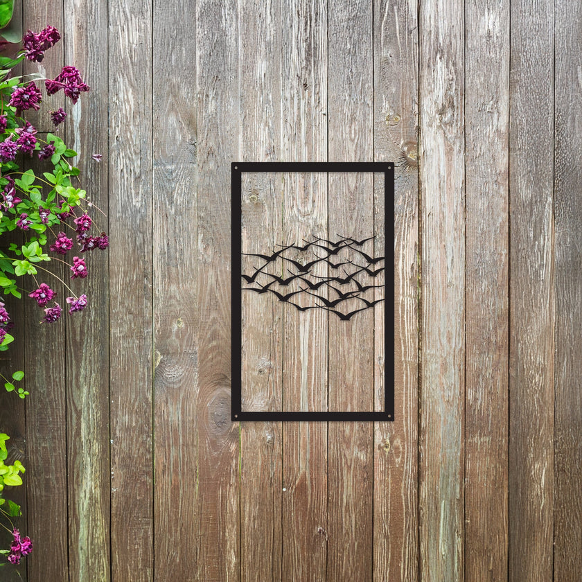 Flock of Birds, SunCatcher Acrylic Wall Art Design
