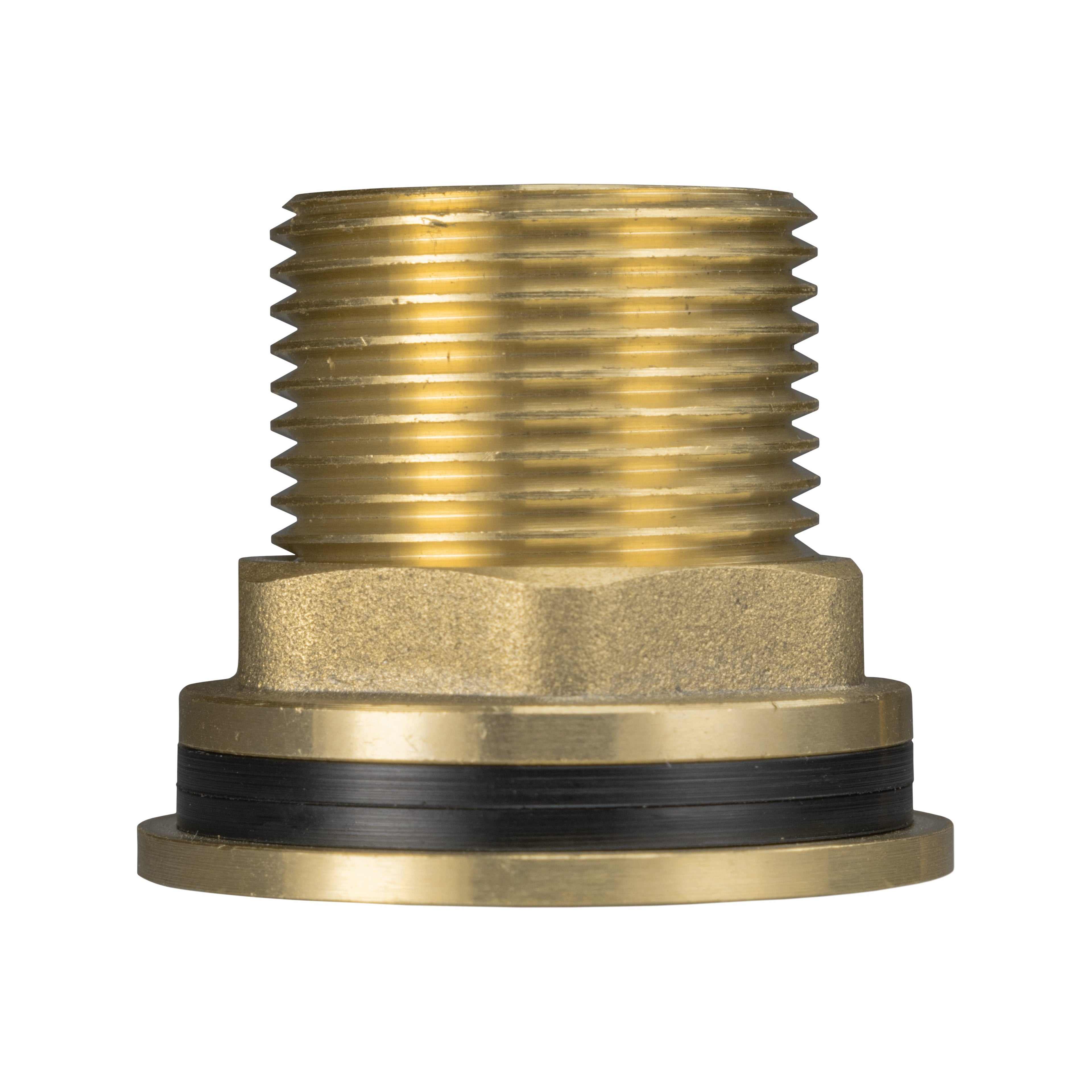 Water Butt Brass Kit 3/4" with Lever Tap Hose Barb and Side Lock