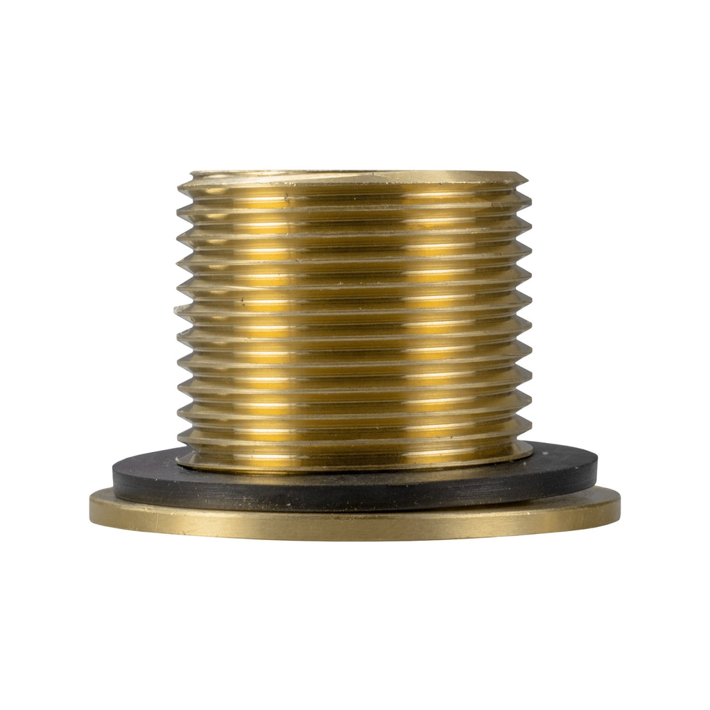 Water Butt Brass 1" BSP Male - 3/4" BSP Female and Drill Bit