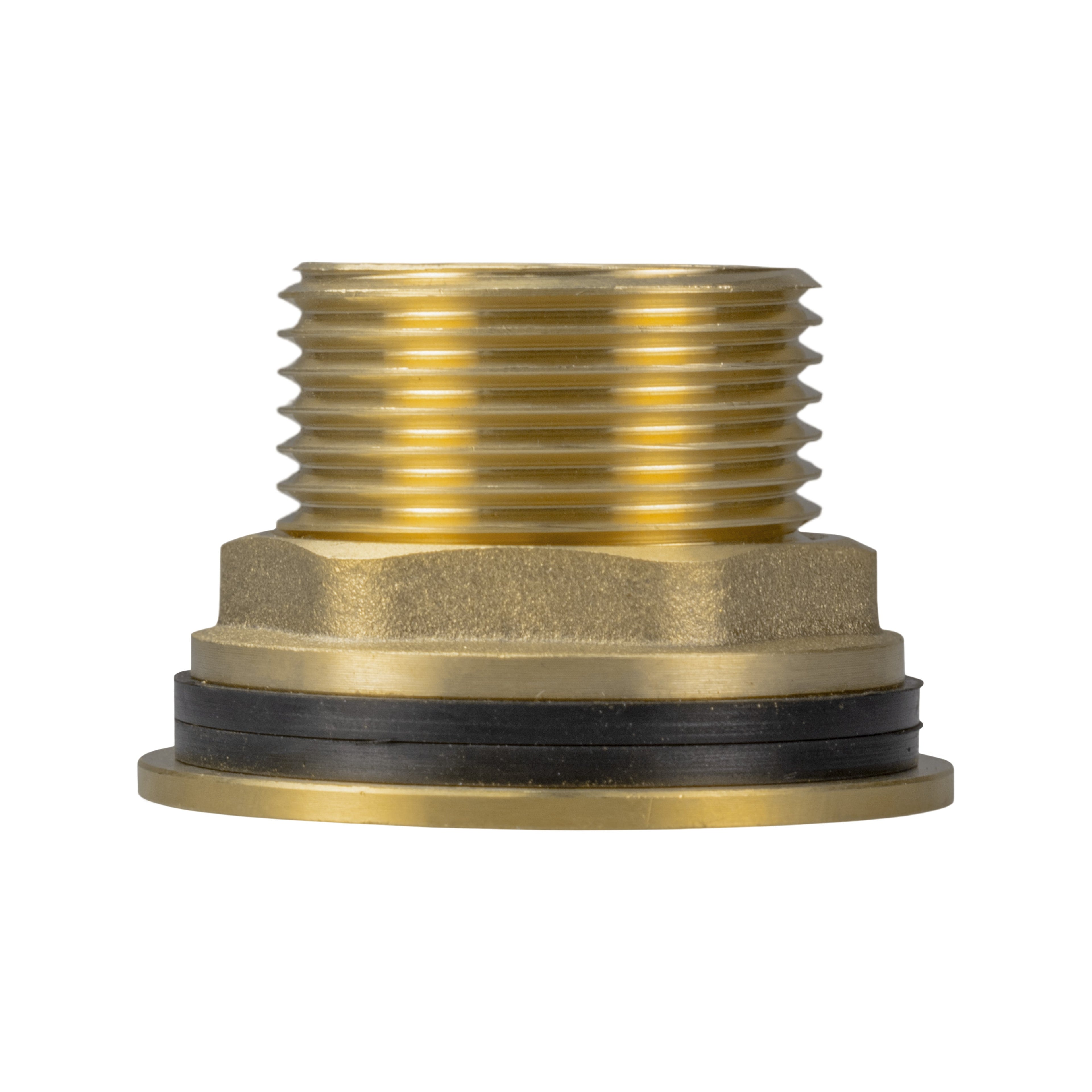Water Butt Brass 1" BSP Male - 3/4" BSP Female