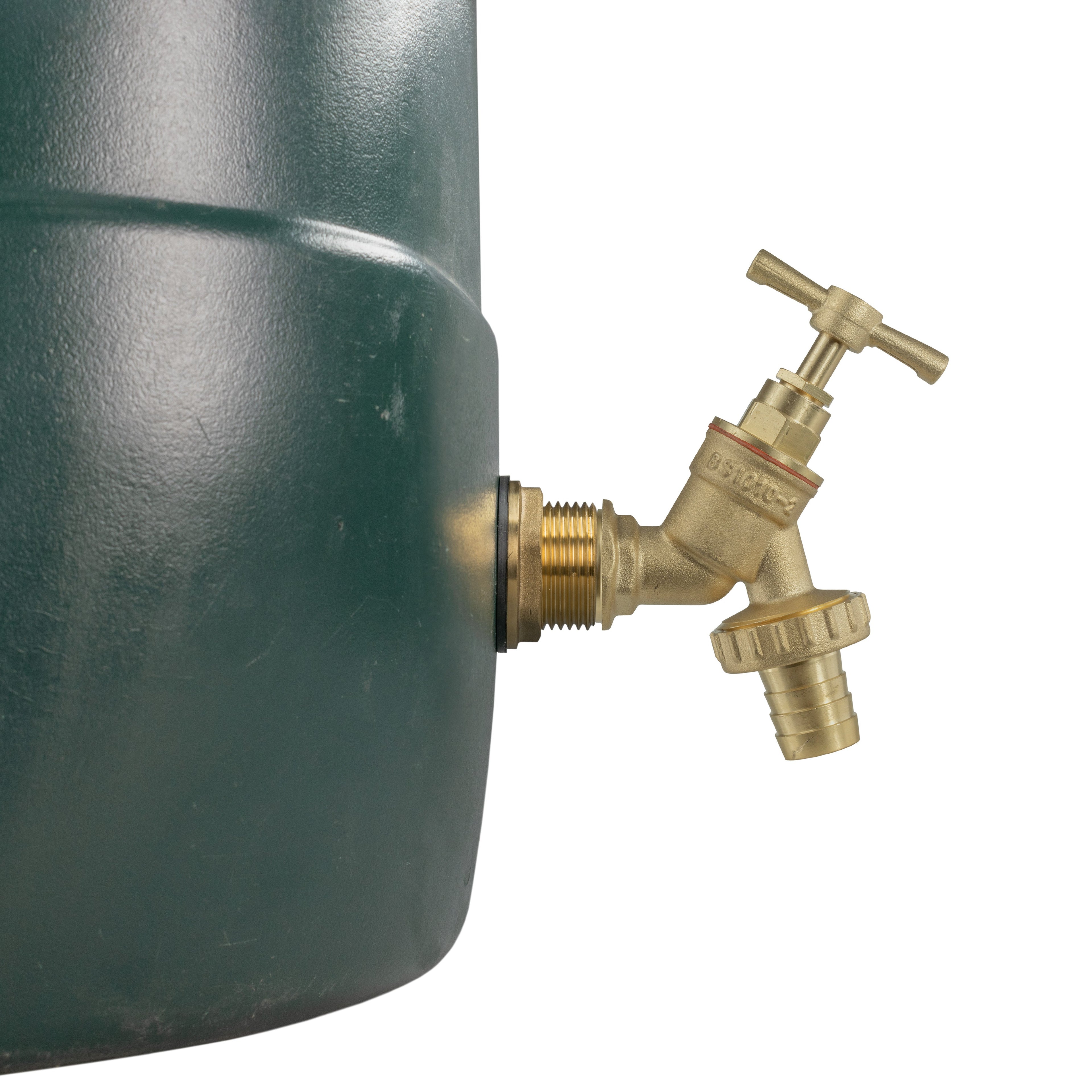 Water Butt Brass Kit 3/4" with Brass Barbed Tap