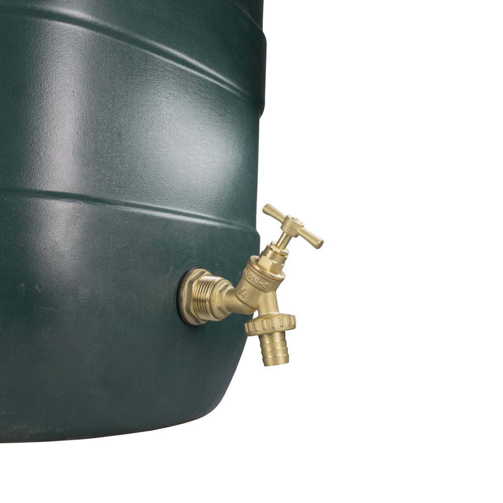 Water Butt Brass Kit 1" with Brass Barbed Tap