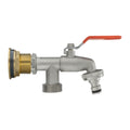 Water Butt Brass Kit 1" with Double Tap