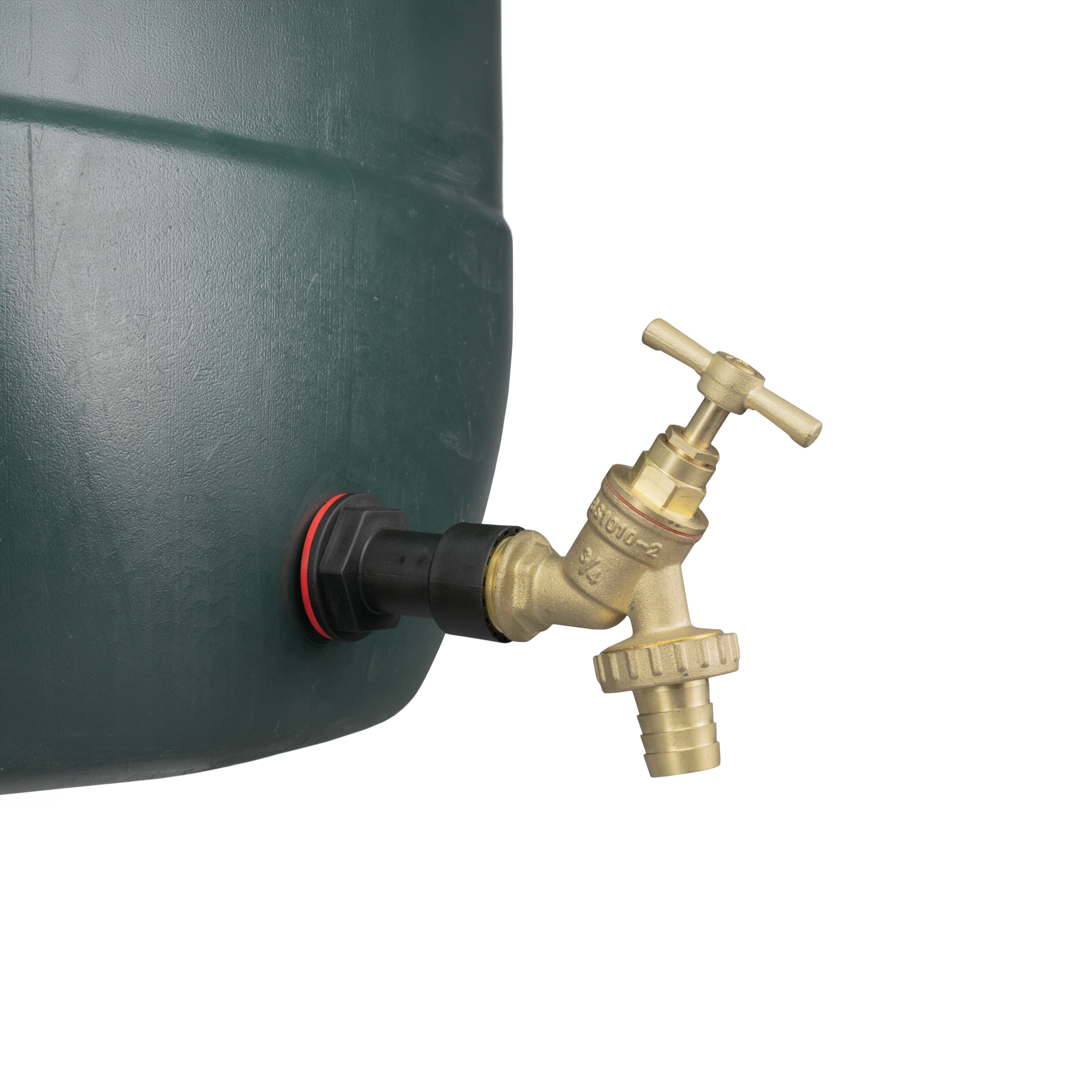 Water Butt Extension Kit 3/4" with Brass Barbed Tap and Drill Bit