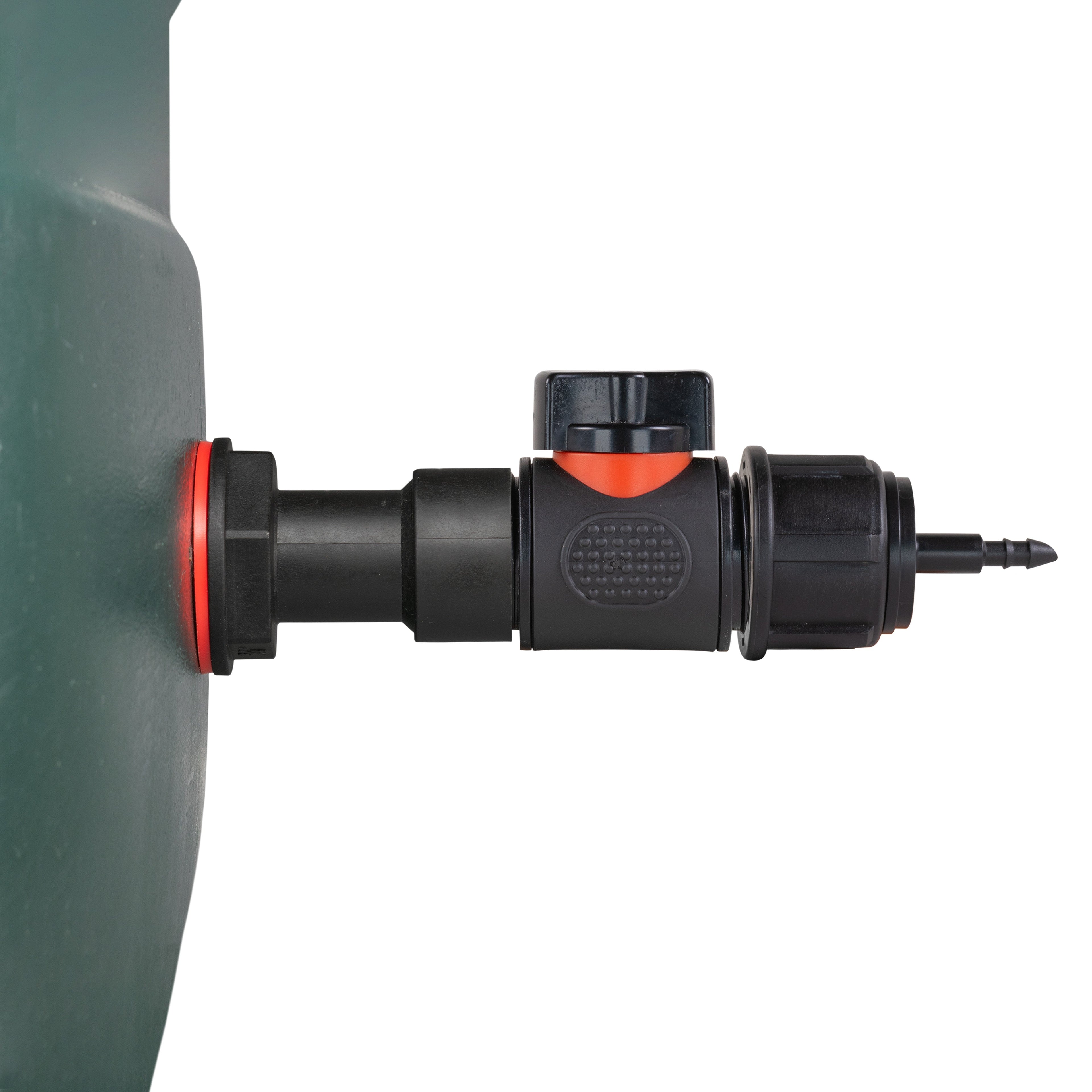 Water Butt Extension Kit 3/4" with In-Line Valve + 4mm Micro Barb and Drill Bit