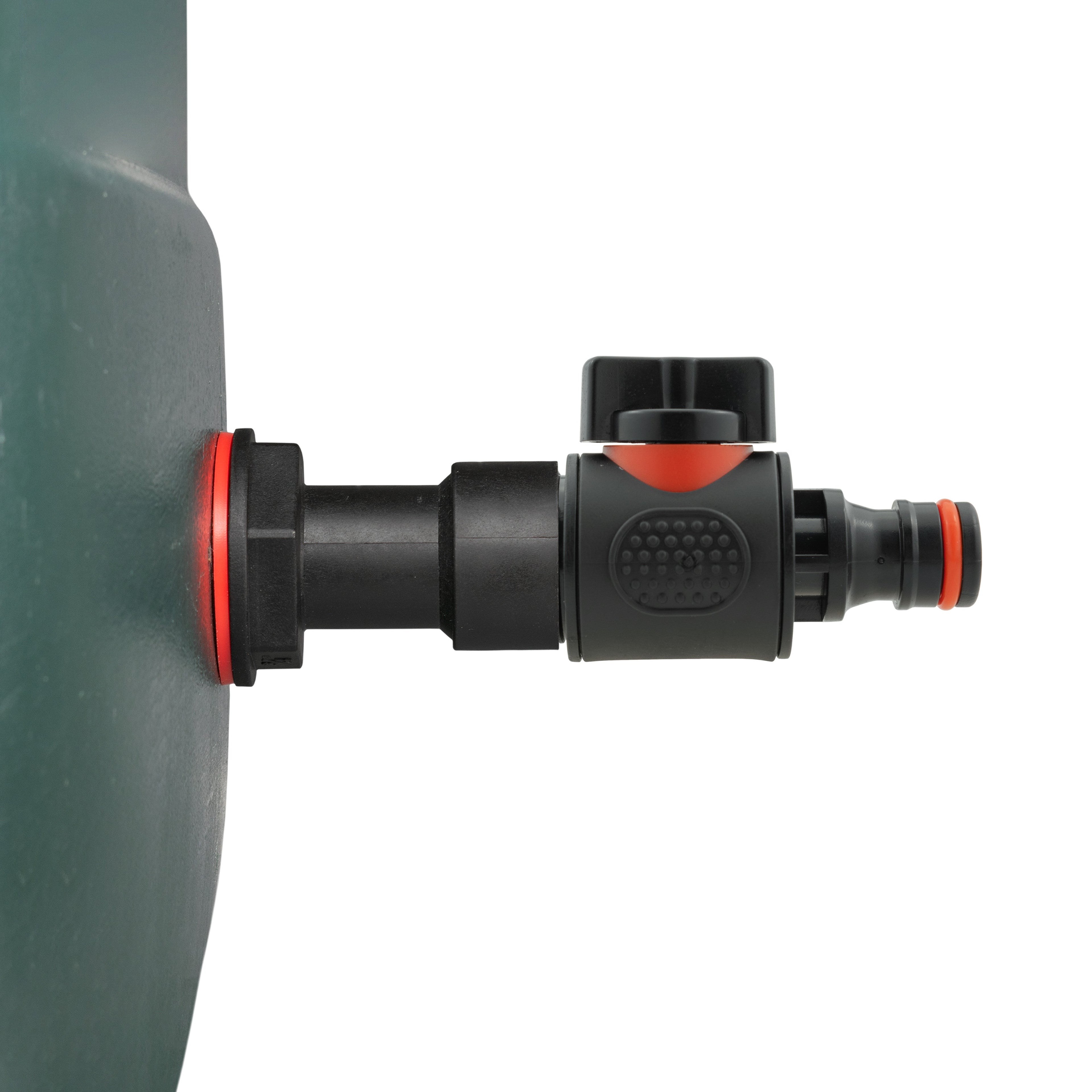 Water Butt Extension Kit 3/4" with Quick Connect Valve and Drill Bit