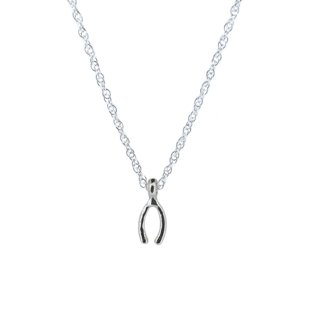 Wishbone Rope Chain Necklace