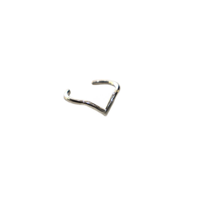 Anillo de dedo con diseño de horquilla