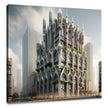 Gothic Urban Fusion Canvas