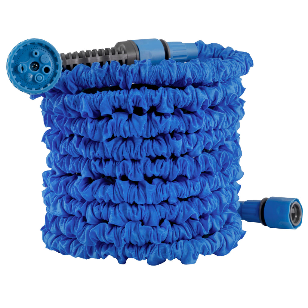 Dog Shower Mix Hot/Cold Water Expanding 5m-15m Blue