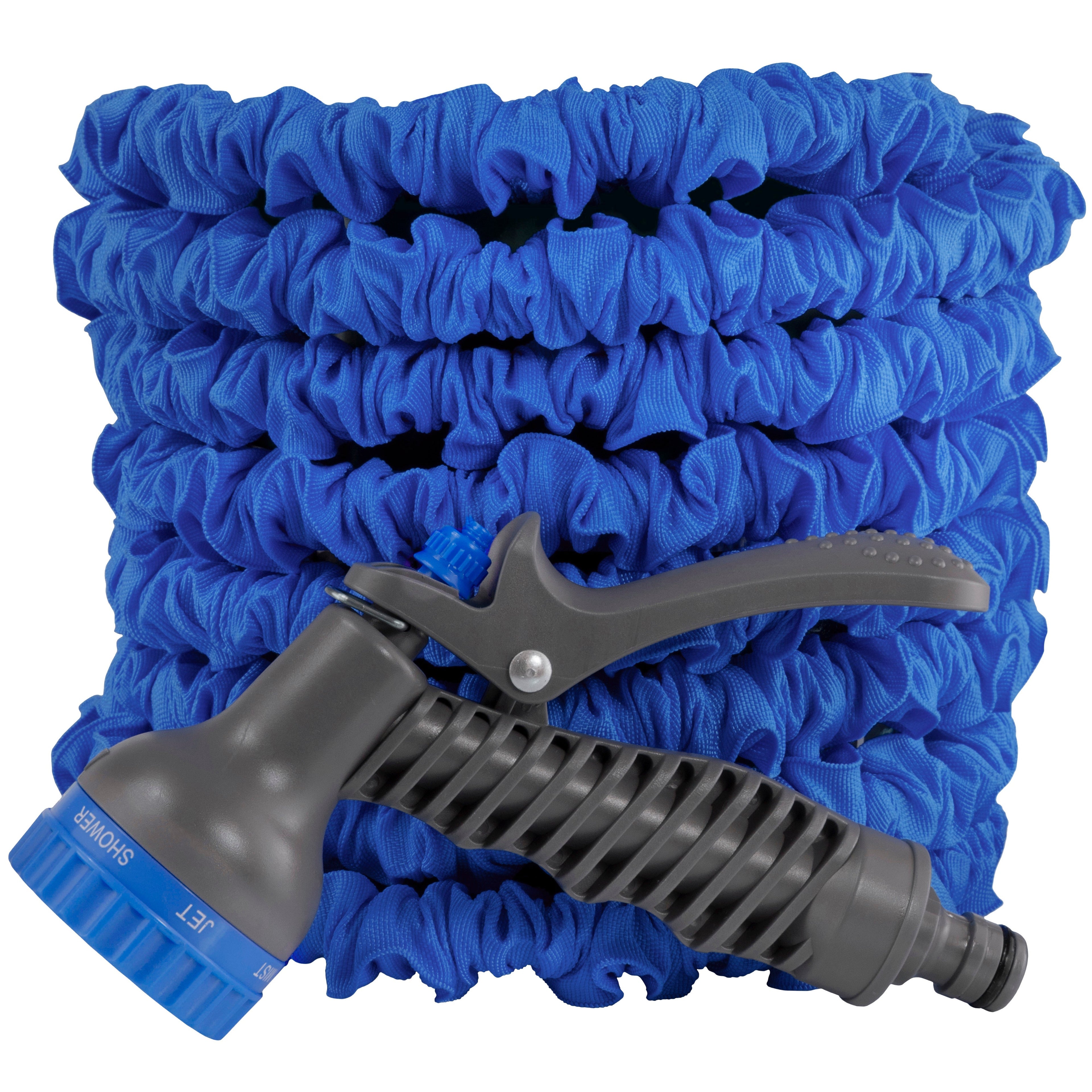 Dog Shower Mix Hot/Cold Water Expanding 5m-15m Blue