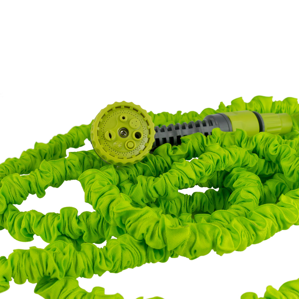 Expanding Trick Hose 15m - 45m Lime
