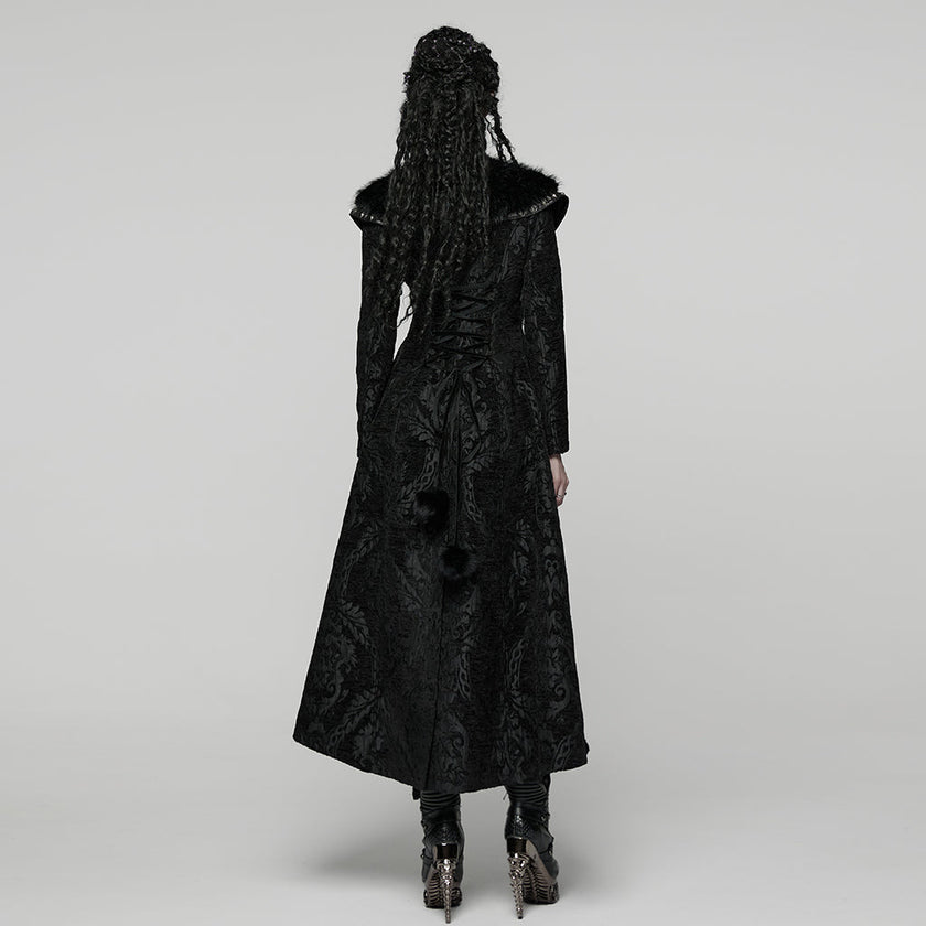 Punk Rave Goth Gorgeous Plush Coat