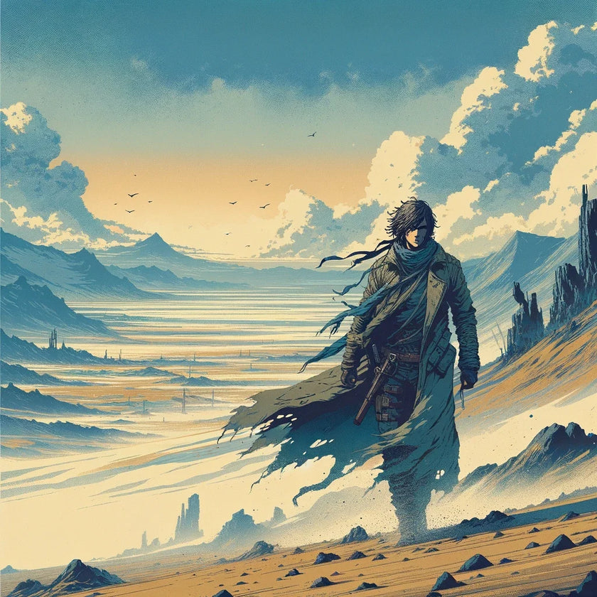 Wasteland Wanderer Canvas